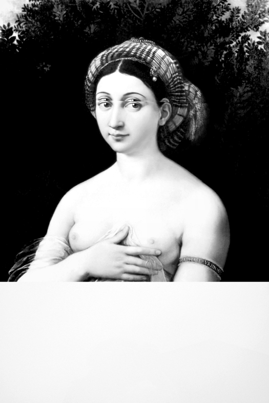 Mariella Bettineschi, L'era successiva – Raffaello, Fornarina, 2010.