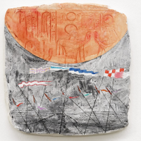 Daniele Milvio - Crociata, acquerello, inchiostro, gesso, 2015