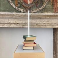 Senza Titolo - Massimo Uberti, libri e neon