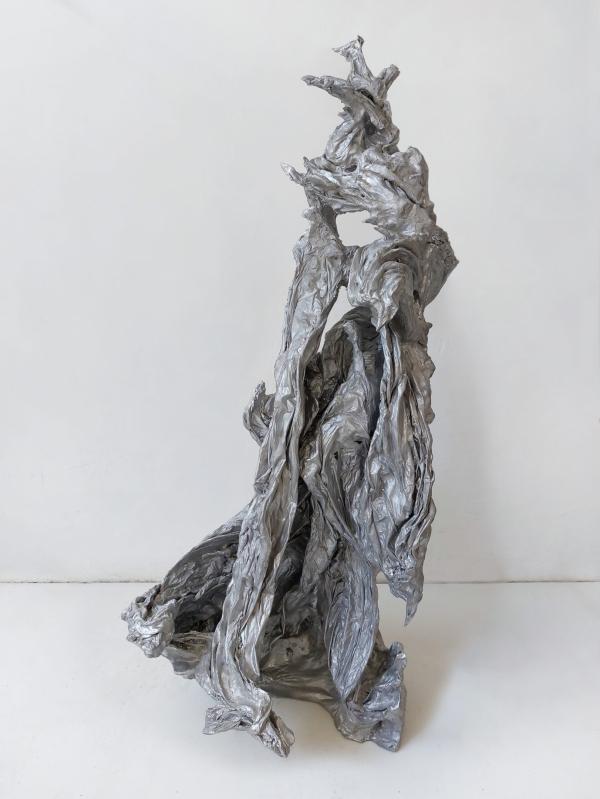 Fabio Roncato - Momentum 13, lost wax sculpture in aluminum, 2022