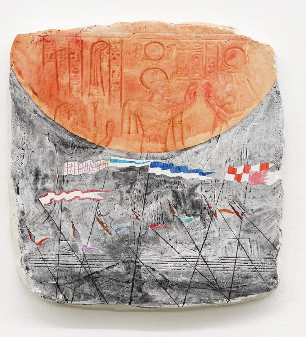 Daniele Milvio - Crociata, acquerello, inchiostro, gesso, 2015
