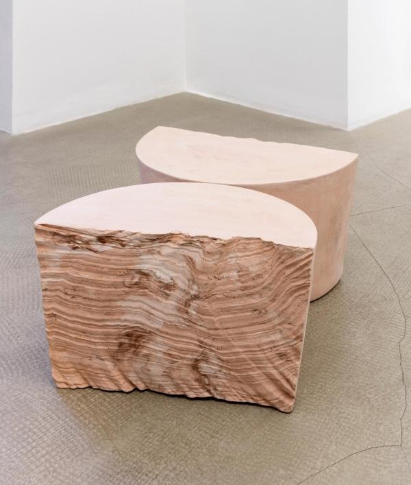 Gianni Caravaggio  – Coppia con sentimenti antichi, 2016  terracotta refrattaria