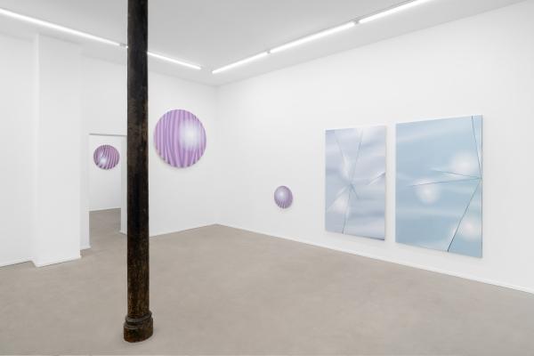 Emilia Kina, Unpacking the picture, observing ourselves, 2024, installation view, eastcontemporary, Milan. Ph. Tiziano Ercoli