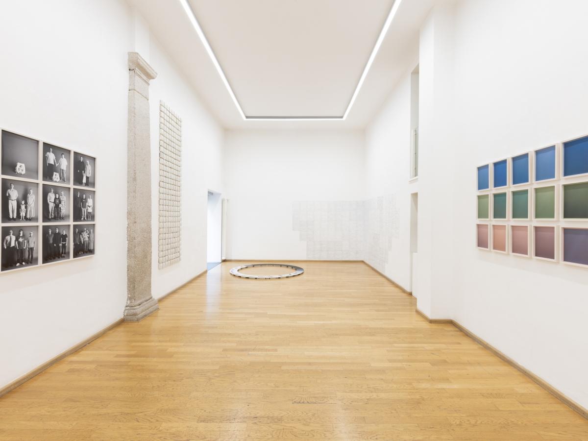 Installation view at Nuova Galleria Morone – Una giornata