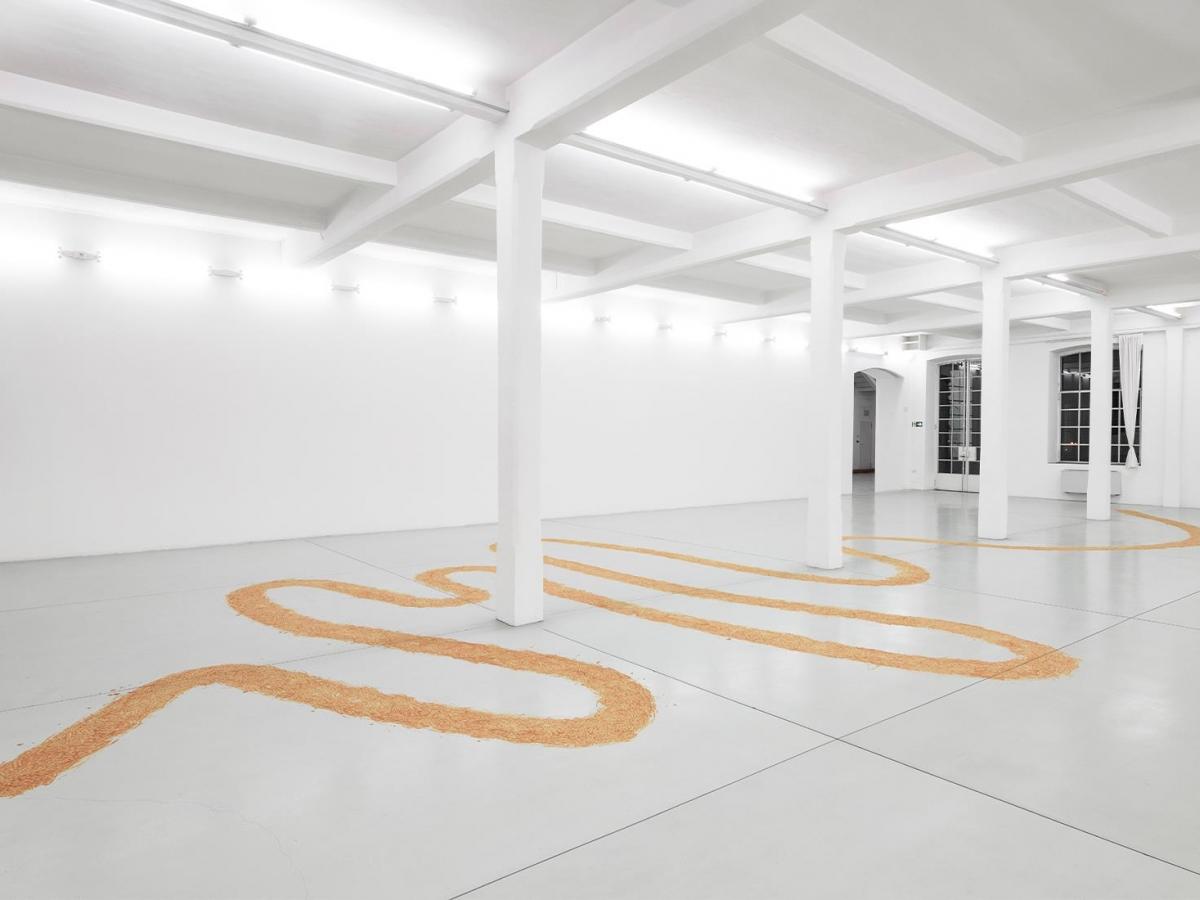 Richard Long – Footprint Line 