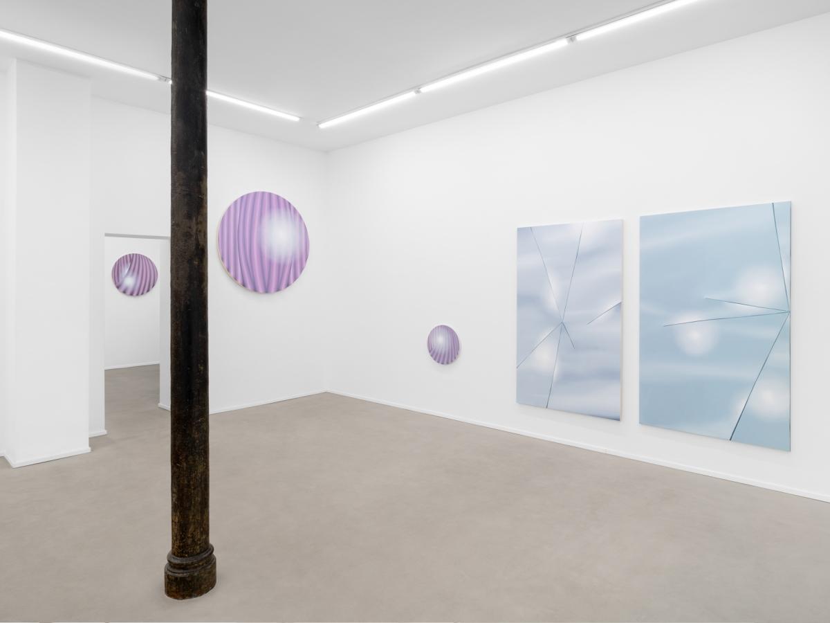 Emilia Kina, Unpacking the picture, observing ourselves, 2024, installation view, eastcontemporary, Milan. Ph. Tiziano Ercoli