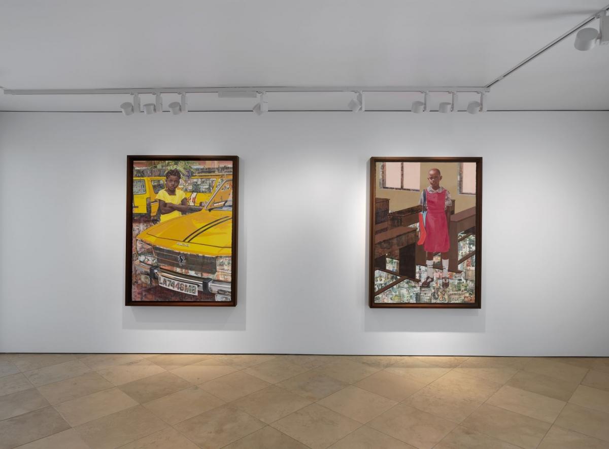Mostra di Njideka Akunyili Crosby: galleria d’arte Victoria Miro Venice ...