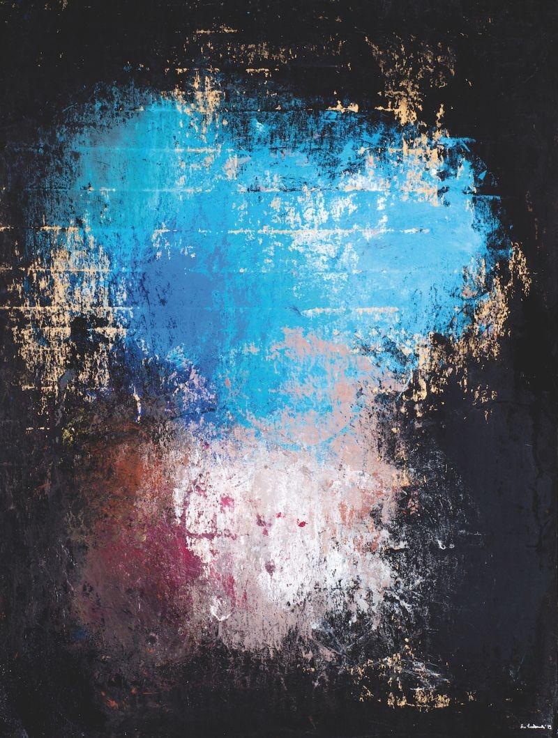 Armida Lombardi - Oltre l’oltrananza 8, 2019, acrilici su tamburato