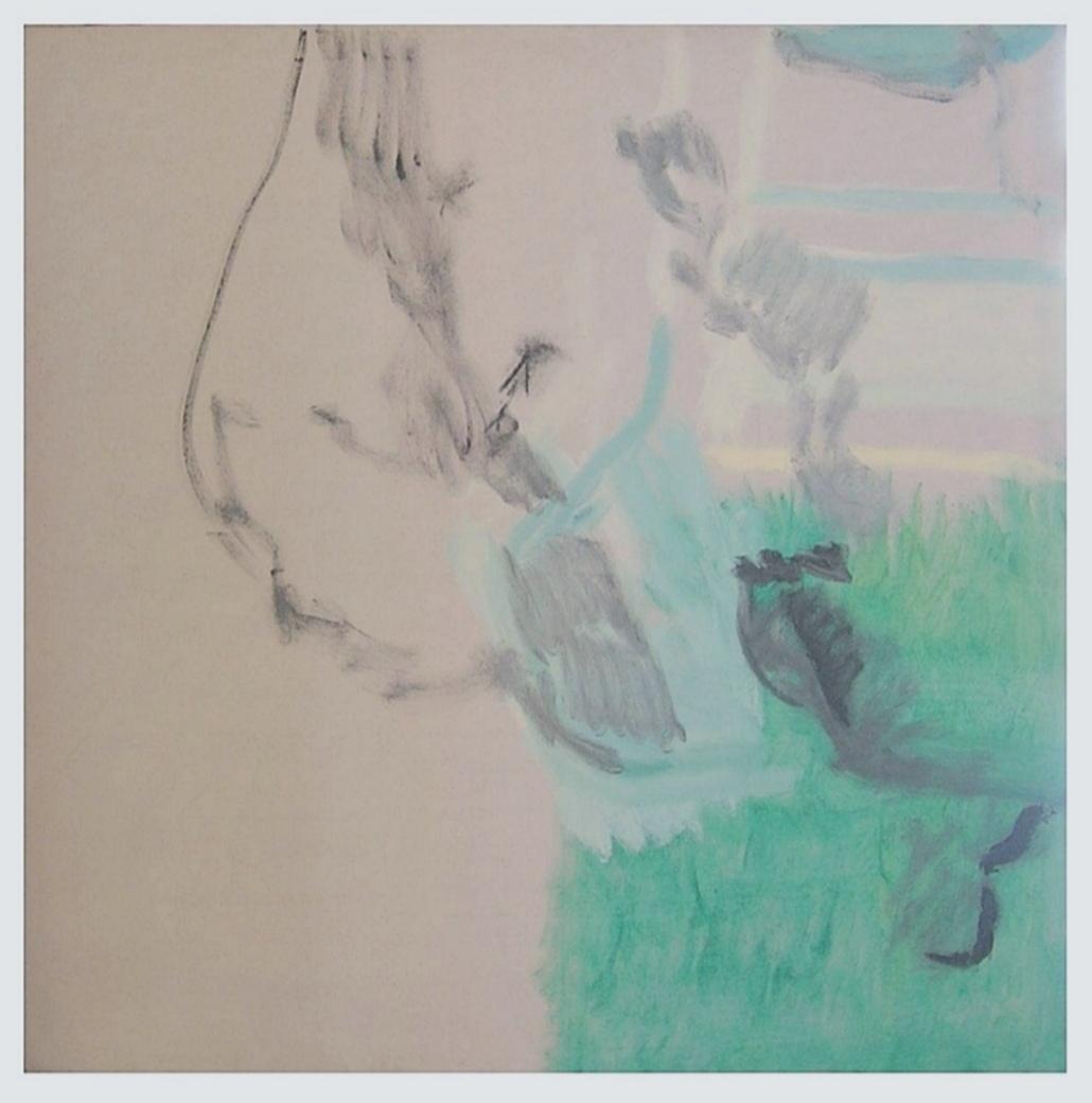 Vasco Bendini - Ipotesi Ultime, 1963, oil on canvas